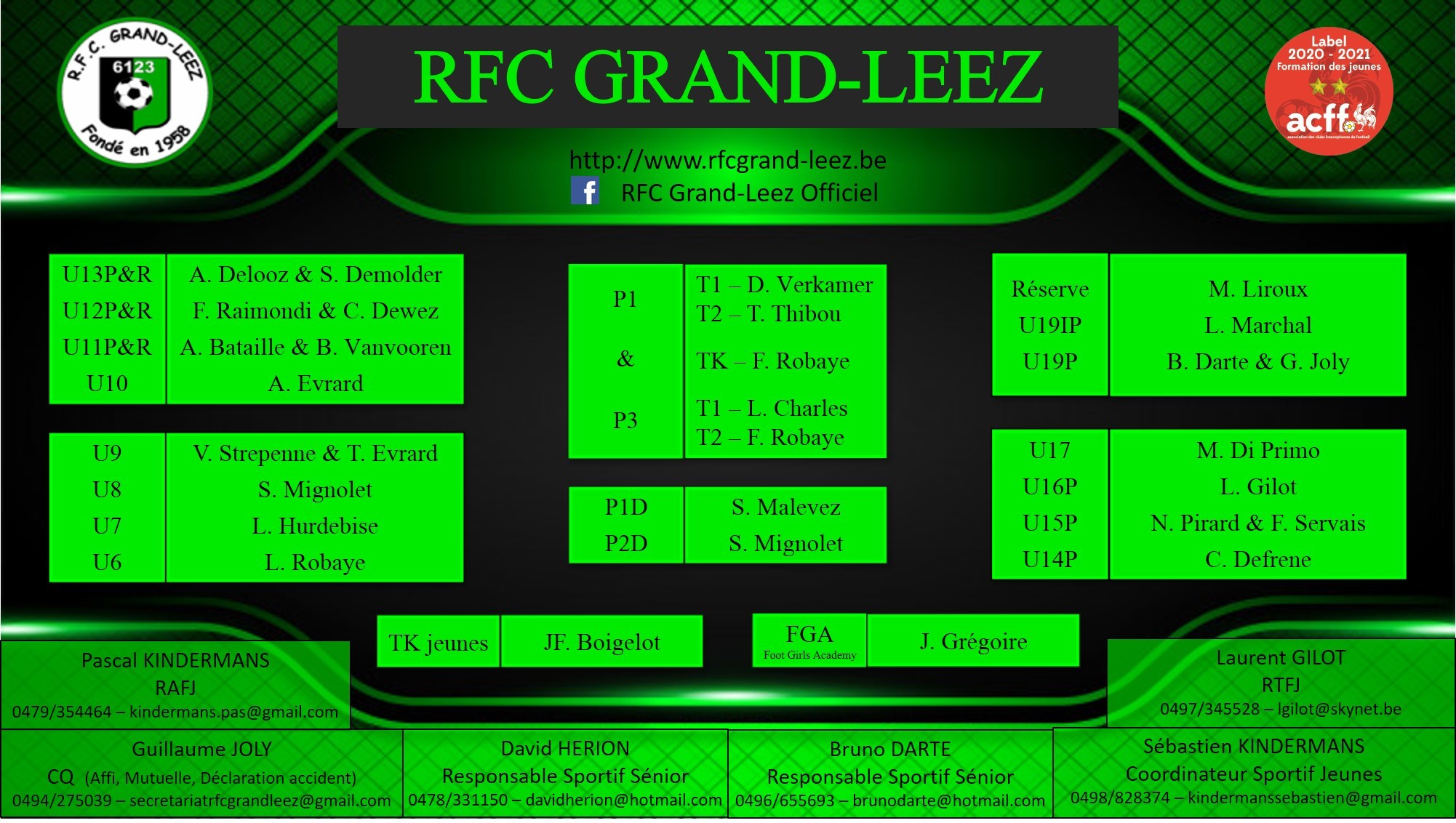 Organigramme complet